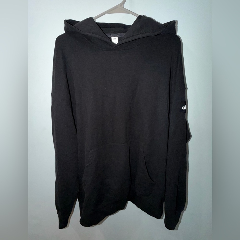 Alo Yoga Double Take Hoodie Black Men's